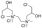 ethylenebis[(3-chloro-2-hydroxypropyl)dimethylammonium] dichloride Struktur