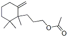 alpha,2,2-trimethyl-6-methylenecyclohexylpropyl acetate Struktur