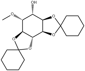 1 2:3 4-DI-O-CYCLOHEXYLIDENE-5-O-METHYL& Struktur