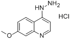 4-HYDRAZINO-7-METHOXYQUINOLINE HYDROCHLORIDE Struktur