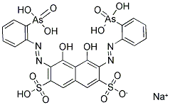 ARSENAZO III SODIUM SALT Struktur