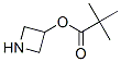 Propanoic acid, 2,2-dimethyl-, 3-azetidinyl ester (9CI) Struktur