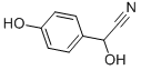 DL-4-HYDROXYMANDELONITRILE Struktur