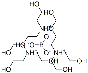 tris[tri(2-hydroxyethyl)ammonium] orthoborate Struktur