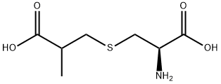 S-(2-carboxypropyl)cysteine Struktur