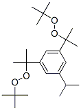 5-(1-Methylethyl)-1,3-bis[1-methyl-1-[(1,1-dimethylethyl)peroxy]ethyl]benzene Struktur