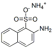 ammonium 2-aminonaphthalene-1-sulphonate Struktur