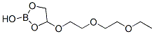 Ethanol, 2-[2-(2-ethoxyethoxy)ethoxy]-, ester with boric acid (H3BO3) Struktur