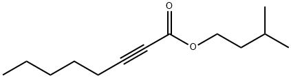 2-OCTYNOIC ACID ISOAMYL ESTER Struktur