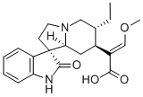 ISORHYNCHOPHYLLINE Struktur