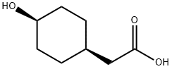 (4-hydroxycyclohexyl) acetate Struktur