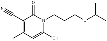 3-Cyano-6-hydroxy-N-(3-isopropoxypropyl)-4-methyl-2-pyridone