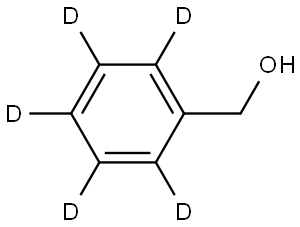 BENZYL-2,3,4,5,6-D5 ALCOHOL Struktur