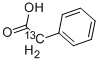 PHENYL(ACETIC ACID-2-13C) Struktur