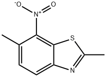 Benzothiazole, 2,6-dimethyl-7-nitro- (9CI) Struktur