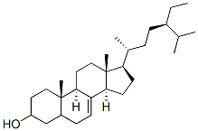 stigmast-7-enol Struktur