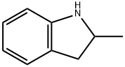 2-メチルインドリン 化學(xué)構(gòu)造式