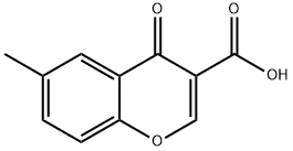 6-METHYLCHROMONE-3-CARBOXYLIC ACID Struktur