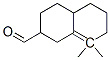 octahydro-8,8-dimethylnaphthalene-2-carbaldehyde  Struktur