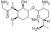 1-Epi-2-deoxyfortimicin A Struktur