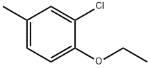 2-Chloro-1-ethoxy-4-methylbenzene Struktur