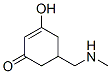 2-Cyclohexen-1-one, 3-hydroxy-5-[(methylamino)methyl]- (9CI) Struktur