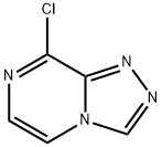 8-クロロ-[1,2,4]トリアゾロ[4,3-A]ピラジン 化學(xué)構(gòu)造式