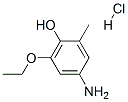 4-amino-6-ethoxy-o-cresol hydrochloride Struktur