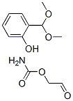 Salicylaldehyde dimethyl acetal carbamatetal Struktur