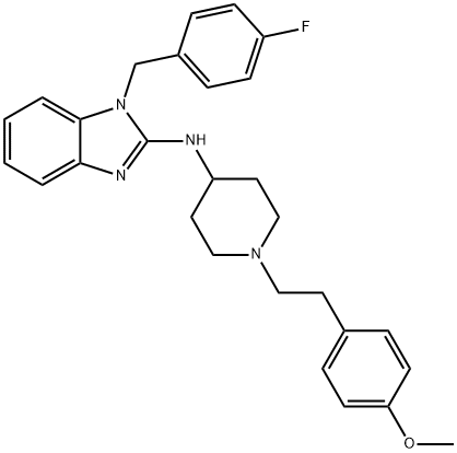 Astemizole Struktur