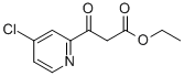 ethyl 3-(4-chloropyridin-2-yl)-3-oxopropanoate Struktur