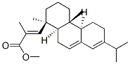 [1R-(1alpha,4abeta,4balpha,10aalpha)]-[1,2,3,4,4a,4b,5,6,10,10a-decahydro-7-isopropyl-1,4a-dimethyl-1-phenanthryl]methyl methacrylate Struktur