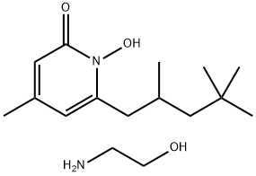 1-Hydroxy-4-methyl-6-(2,4,4-trimethylpentyl)pyridin-2(1H)-on, Verbindung mit 2-Aminoethanol (1:1)