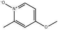 2-METHYL-4-METHOXYPYRIDINE-N-OXIDE Struktur