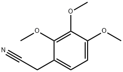 2,3,4-TRIMETHOXYPHENYLACETONITRILE Struktur