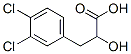 3-(3,4-dichlorophenyl)lactic acid Struktur