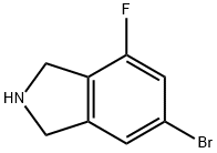 6-溴-4-氟異吲哚, 689214-92-4, 結(jié)構(gòu)式