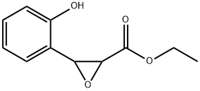 ethyl 3-(2-hydroxyphenyl)oxirane-2-carboxylate Struktur