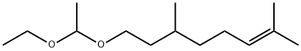 8-(1-ethoxyethoxy)-2,6-dimethyloct-2-ene Struktur