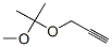 3-(1-methoxy-1-methylethoxy)propyne Struktur