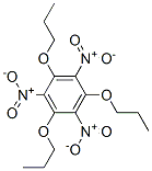 1,3,5-Trinitro-2,4,6-tripropoxybenzene Struktur