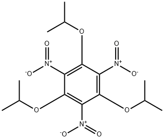 1,3,5-Tris(1-methylethoxy)-2,4,6-trinitrobenzene Struktur