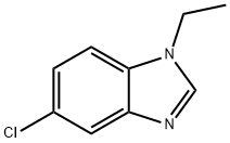 1H-Benzimidazole,5-chloro-1-ethyl-(9CI) Struktur