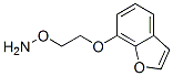 Hydroxylamine, O-[2-(7-benzofuranyloxy)ethyl]- (9CI) Struktur