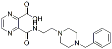 3-({[2-(4-BENZYLPIPERAZINO)ETHYL]AMINO}CARBONYL)-2-PYRAZINECARBOXYLIC ACID Struktur