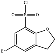 5-BROMO-2,3-DIHYDROBENZO[B]FURAN-7-SULFONYL CHLORIDE price.