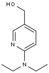 [6-(DIETHYLAMINO)-3-PYRIDINYL]METHANOL Struktur