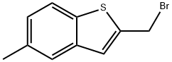 2-(BROMOMETHYL)-5-METHYL-1-BENZOTHIOPHENE Struktur