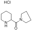 2-PIPERIDINYL(1-PYRROLIDINYL)METHANONE HYDROCHLORIDE Struktur