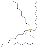 TETRAOCTYLAMMONIUM FLUORIDE  0.15M Struktur